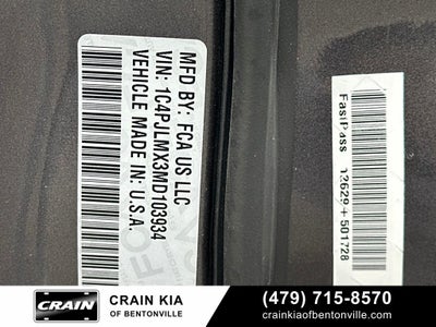 2021 Jeep Cherokee Latitude Lux - CLEAN CARFAX / ONE OWNER