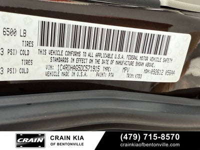 2013 Dodge Durango SXT - CLEAN CARFAX / 3RD ROW / VERY CLEAN!