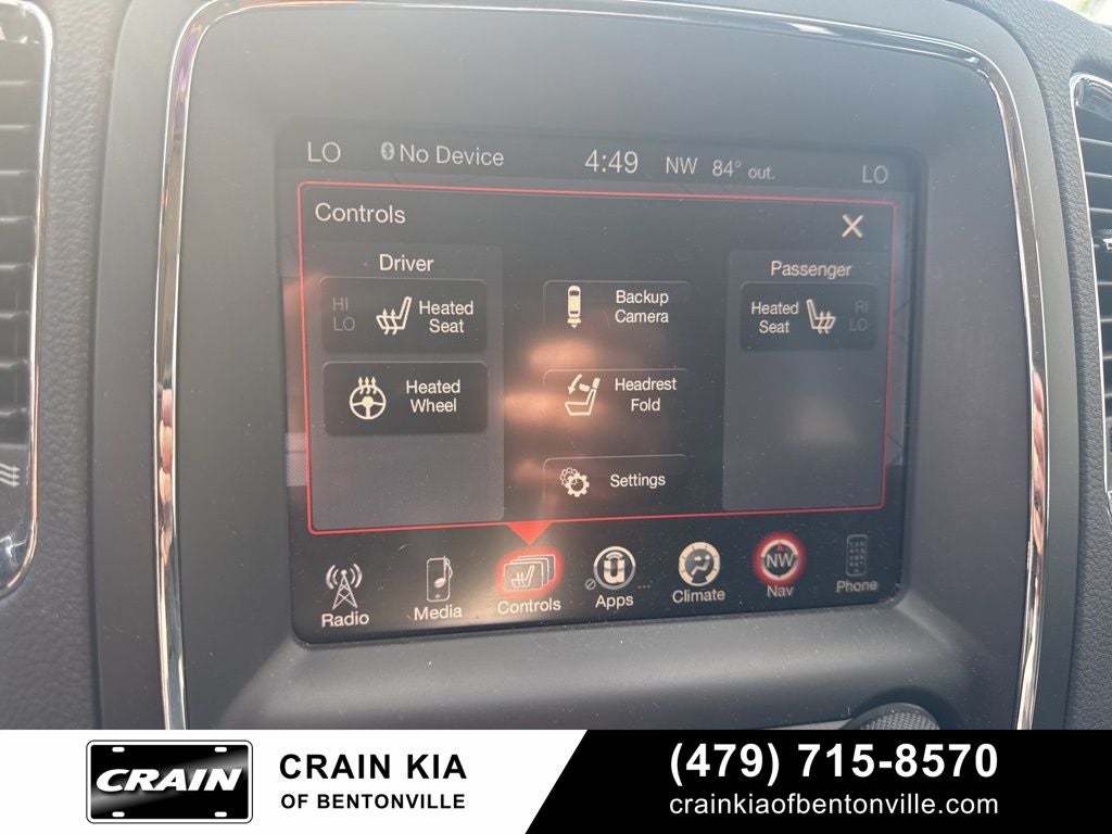 2017 Dodge Durango GT - AWD / SUNROOF / CARFAX ONE OWNER