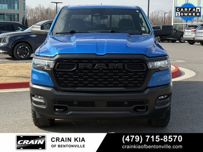 2025 RAM 1500 Warlock - 4WD / CLEAN CARFAX / ONE OWNER