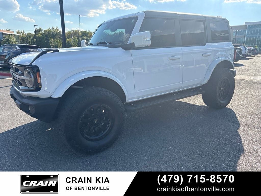2024 Ford Bronco Outer Banks - HIGH / LUX / 4WD / CLEAN CARFAX / ONE OWNER