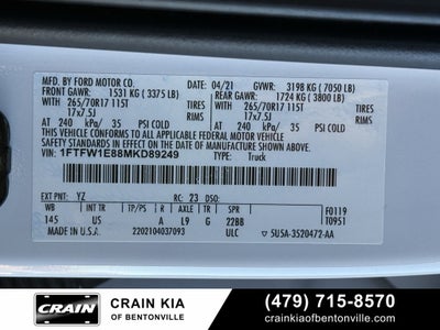 2021 Ford F-150 XLT - 4WD / CLEAN CARFAX