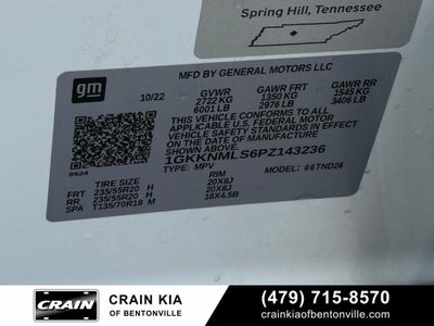 2023 GMC Acadia SLT - CLEAN CARFAX / ONE OWNER