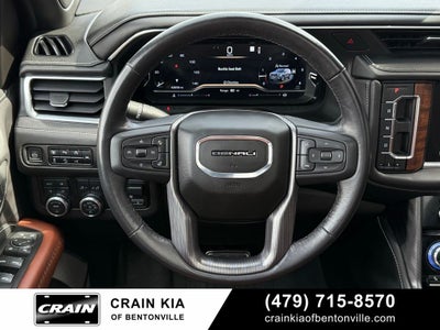 2023 GMC Yukon Denali Ultimate - 4WD / $95,545 MSRP / PANO ROOF / DVD