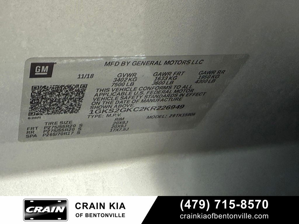 2019 GMC Yukon XL SLT - 4WD / CLEAN CARFAX / SUNROOF