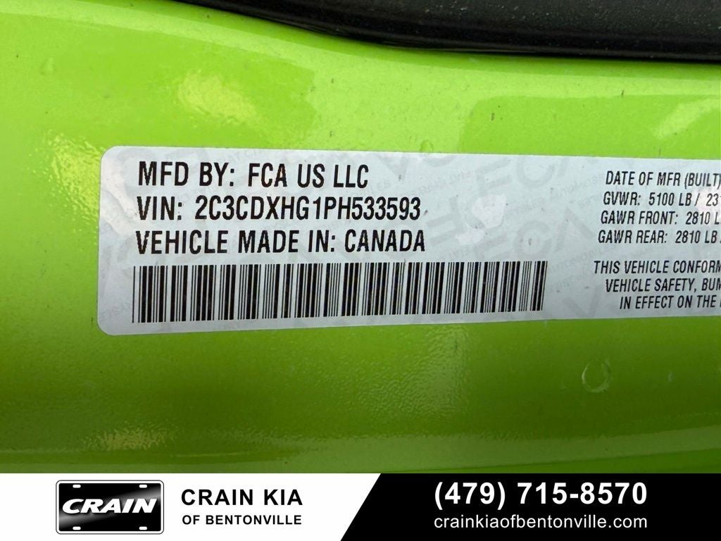 2023 Dodge Charger GT BLACKTOP - CLEAN CARFAX HISTORY