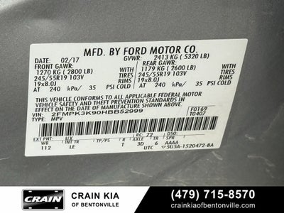 2017 Ford Edge Titanium - CLEAN CARFAX / LEATHER