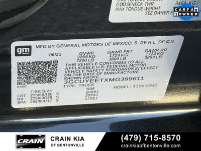 2021 Chevrolet Silverado 1500 RST - 4WD / CLEAN CARFAX / ONE OWNER