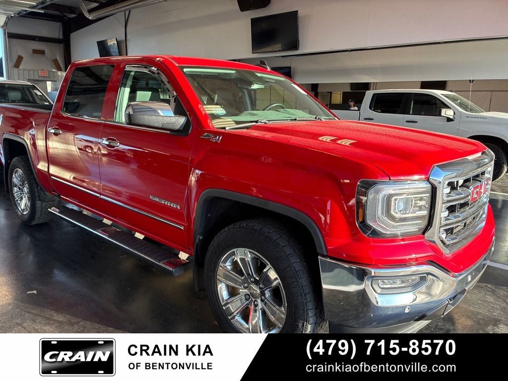 2017 GMC Sierra 1500 SLT - 4WD / SUNROOF / CLEAN CARFAX / ONE OWNER