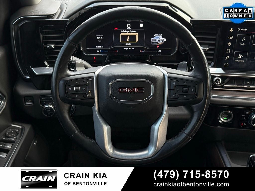 2023 GMC Sierra 1500 SLT - 4WD / CARFAX ONE OWNER