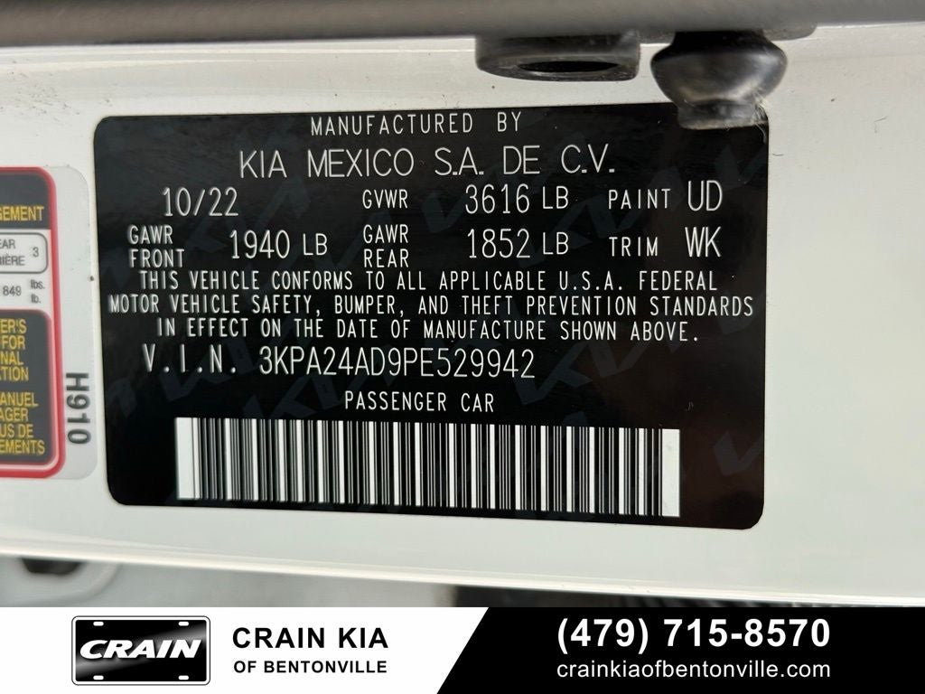 2023 Kia Rio LX - KIA CPO / CLEAN CARFAX / ONE OWNER