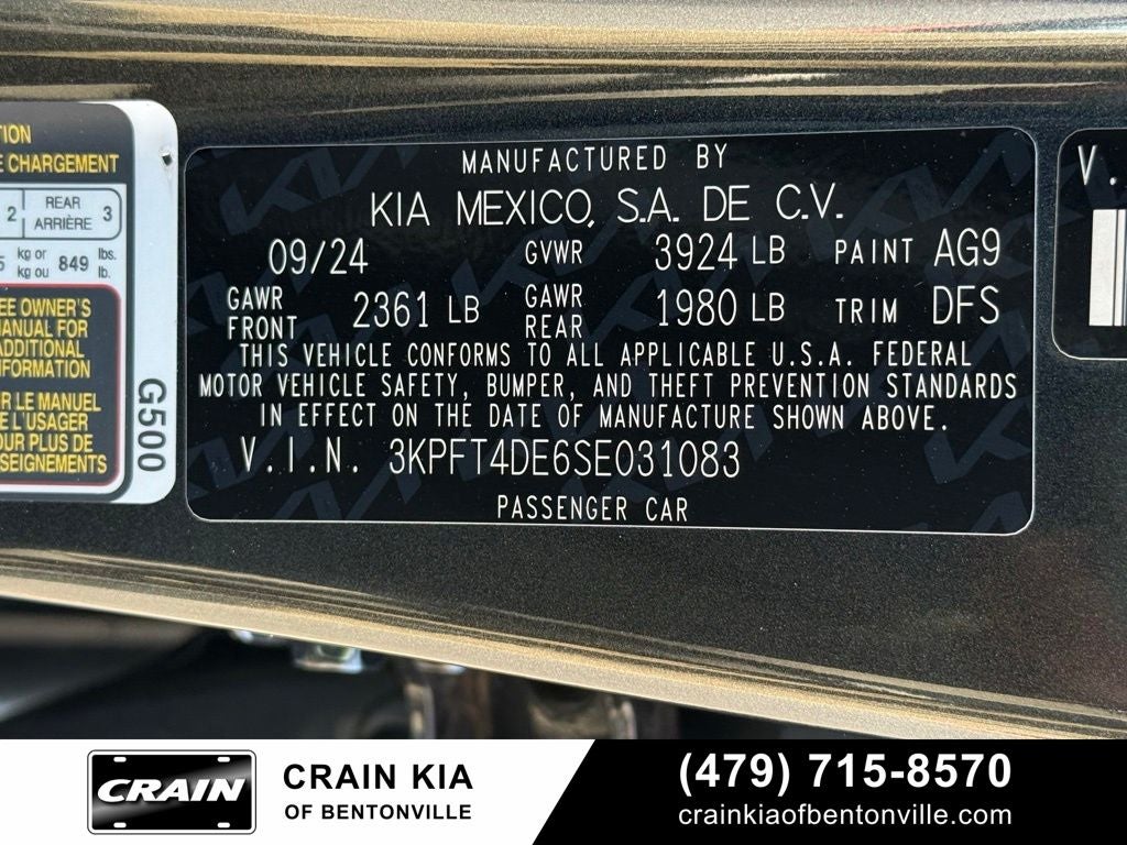 2025 Kia K4 LXS - KIA CPO / CARFAX ONE OWNER
