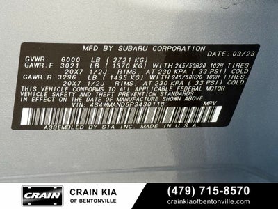 2023 Subaru Ascent Limited - AWD