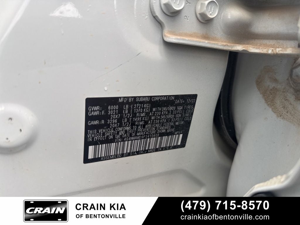 2023 Subaru Ascent Touring - AWD / PANORAMIC SUNROOF / ONE OWNER