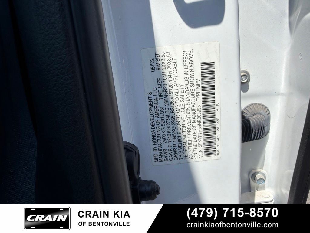 2022 Honda Passport EX-L - SUNROOF / CARFAX ONE OWNER
