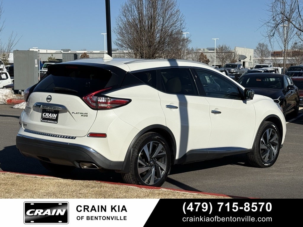 2018 Nissan Murano Platinum - AWD / PANORAMIC SUNROOF