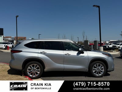 2021 Toyota Highlander Hybrid Limited - HYBRID! / AWD / SUNROOF / ONE OWNER