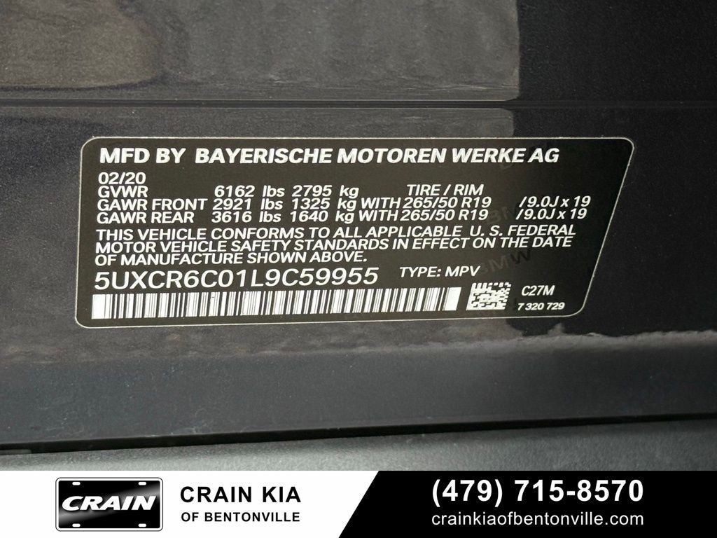 2020 BMW X5 xDrive40i - AWD / SUNROOF / CLEAN CARFAX