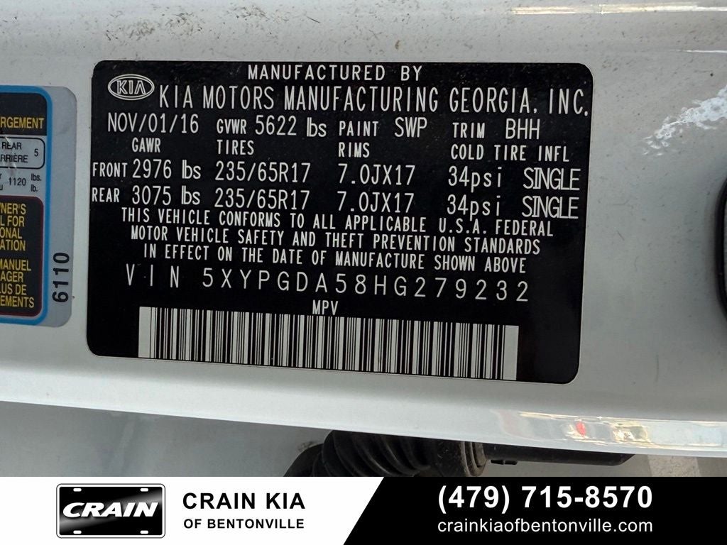 2017 Kia Sorento LX - AWD / CLEAN CARFAX