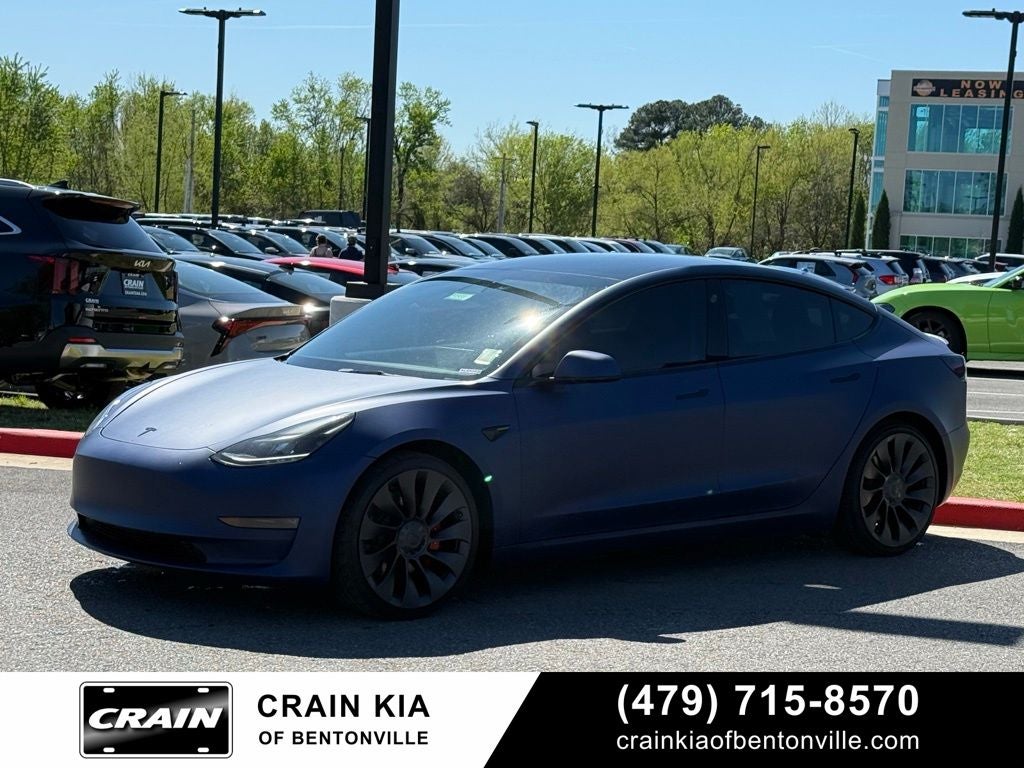 2022 Tesla Model 3 Performance - CUSTOM WRAP! / CARFAX ONE OWNER