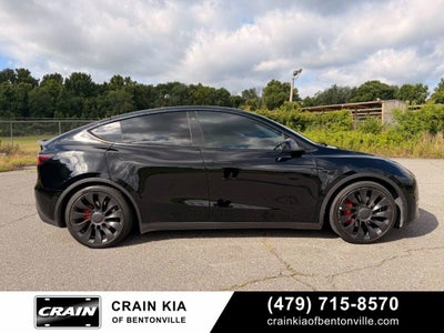2022 Tesla Model Y Performance - AWD / CLEAN CARFAX / WHITE INTERIOR