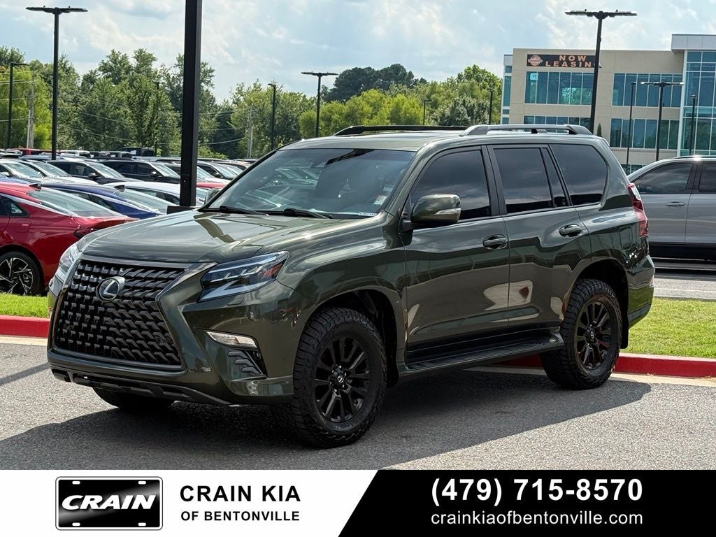 2022 Lexus GX 460 Luxury - Black Line Special Edition / NORI GREEN
