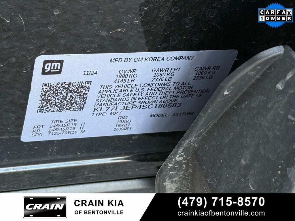 2025 Chevrolet Trax 2RS - CLEAN CARFAX / ONE OWNER