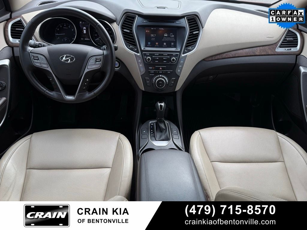 2017 Hyundai Santa Fe Limited - AWD / ONE OWNER / LEATHER