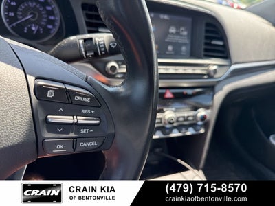 2019 Hyundai Elantra Value Edition - SUNROOF / CLEAN CARFAX / ONE OWNER