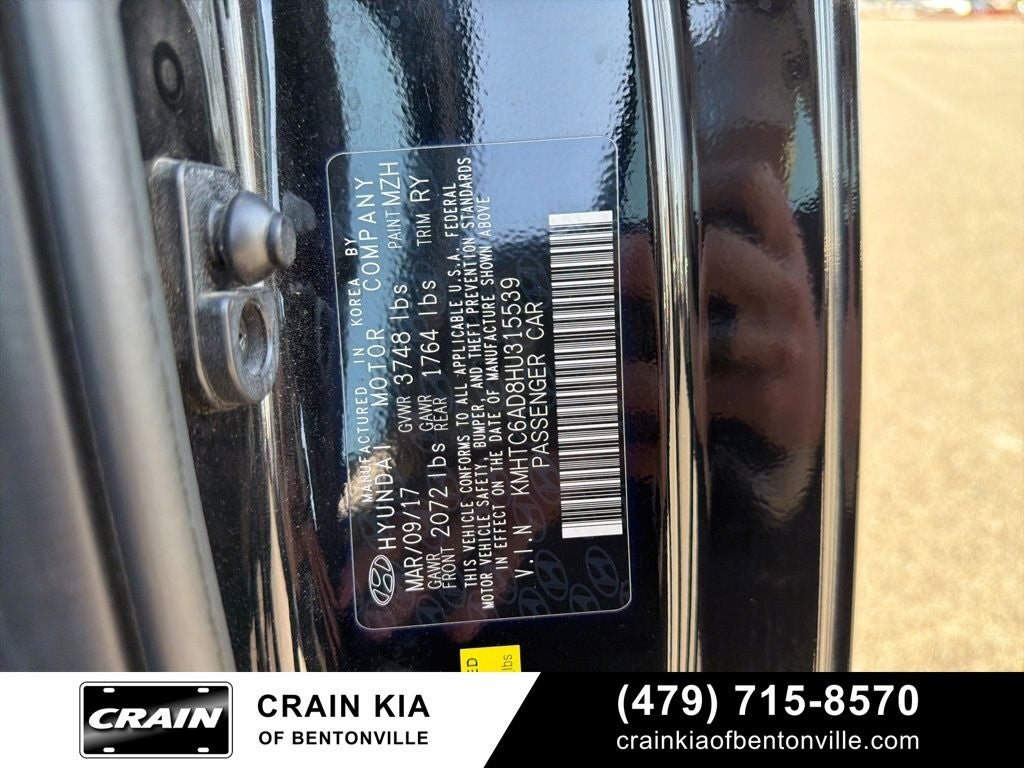 2017 Hyundai Veloster Value Edition - SUNROOF