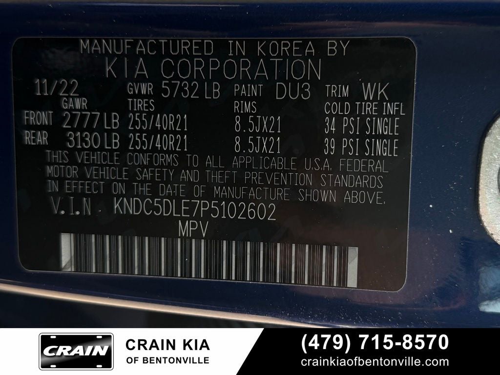 2023 Kia EV6 GT - KIA CPO / AWD / CARFAX ONE OWNER
