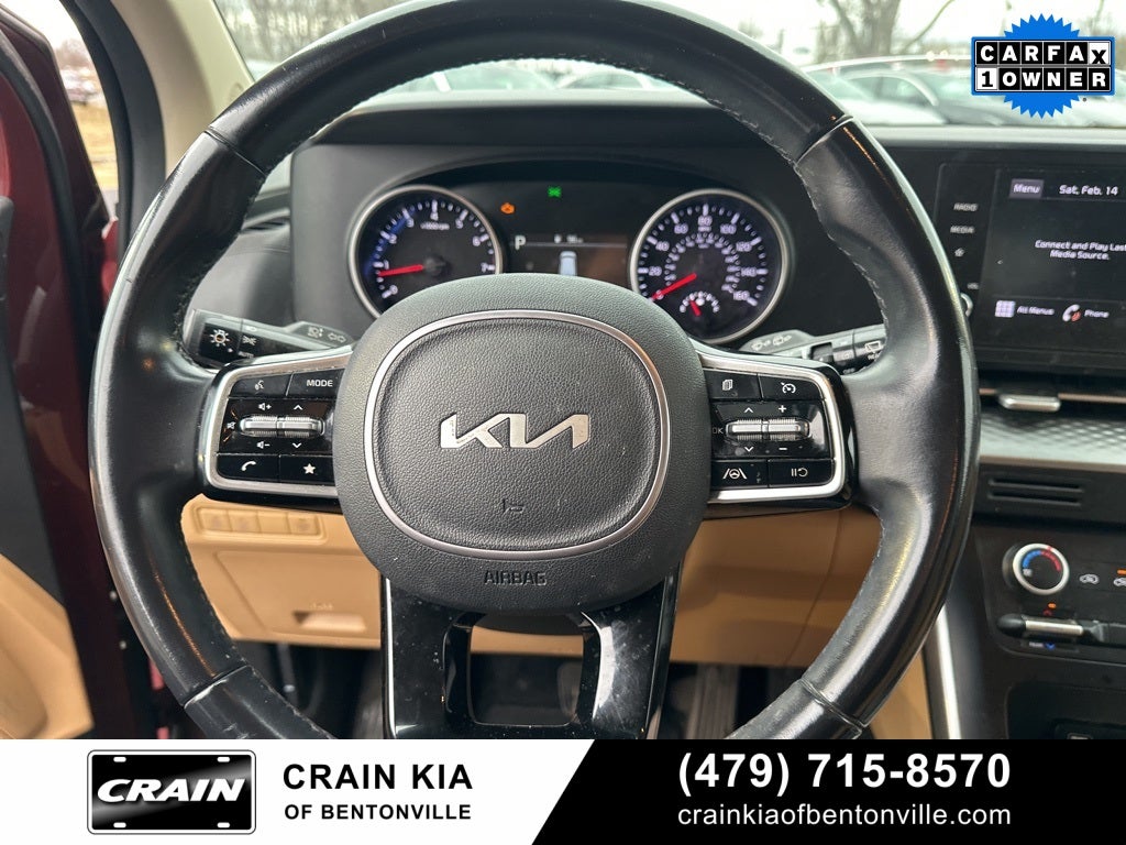 2022 Kia Carnival LXS - 8 SEATS / CLEAN CARFAX / ONE OWNER