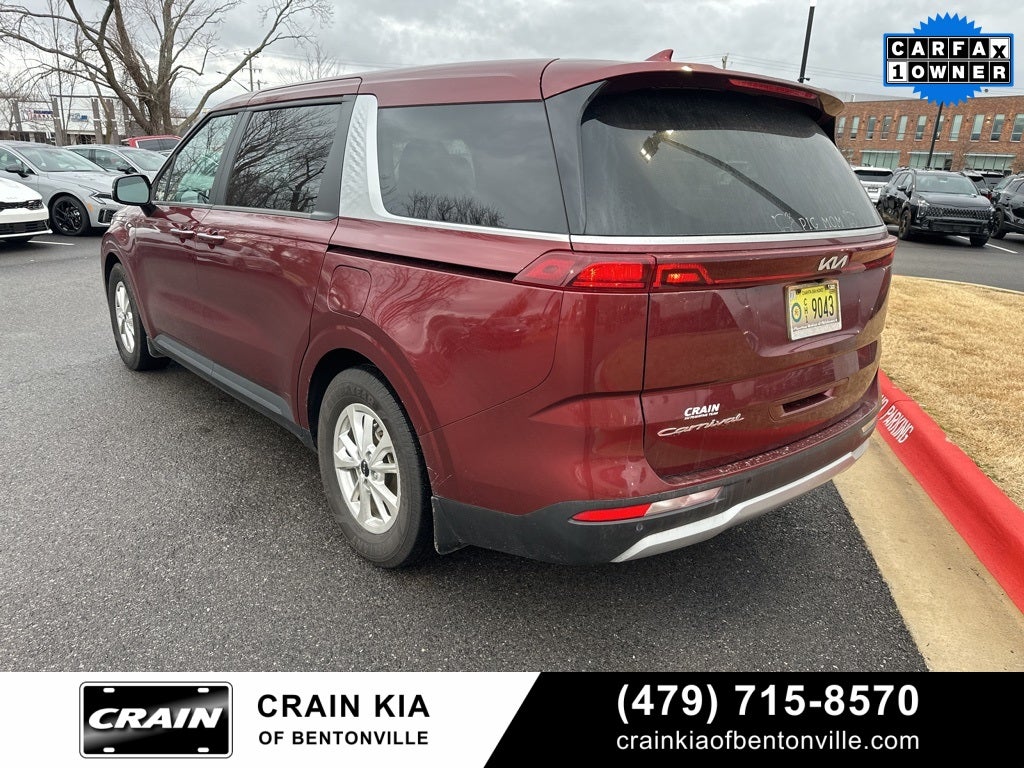 2022 Kia Carnival LXS - 8 SEATS / CLEAN CARFAX / ONE OWNER
