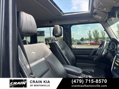 2017 Mercedes-Benz G-Class G 550 4MATIC® / SUNROOF / CARFAX ONE OWNER