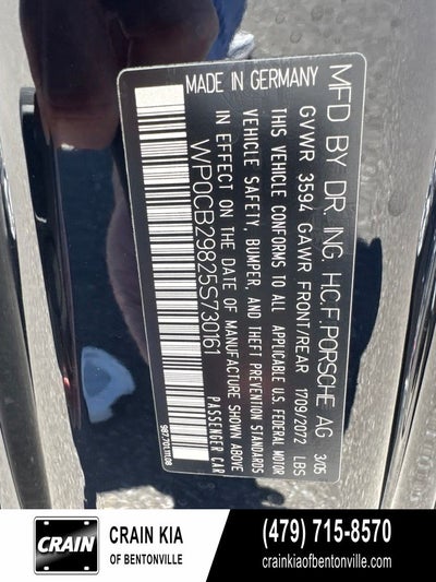 2005 Porsche Boxster S - CLEAN CARFAX / LOW MILES!