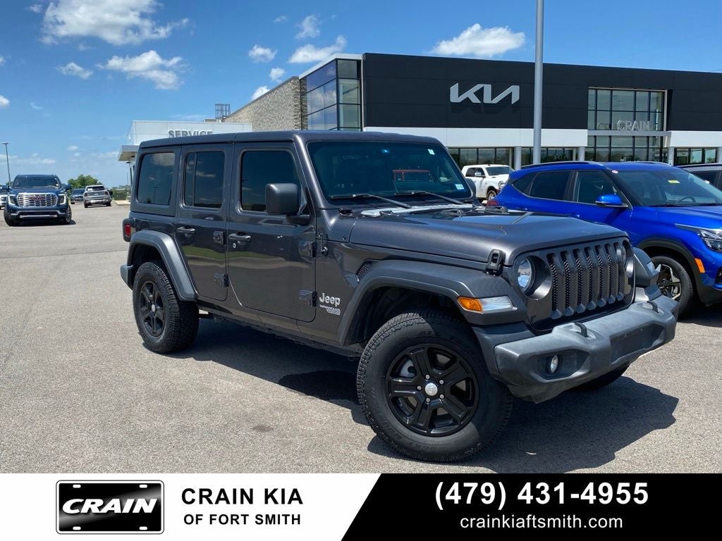 2019 Jeep Wrangler Unlimited Sport S CLEAN CARFAX / 4X4