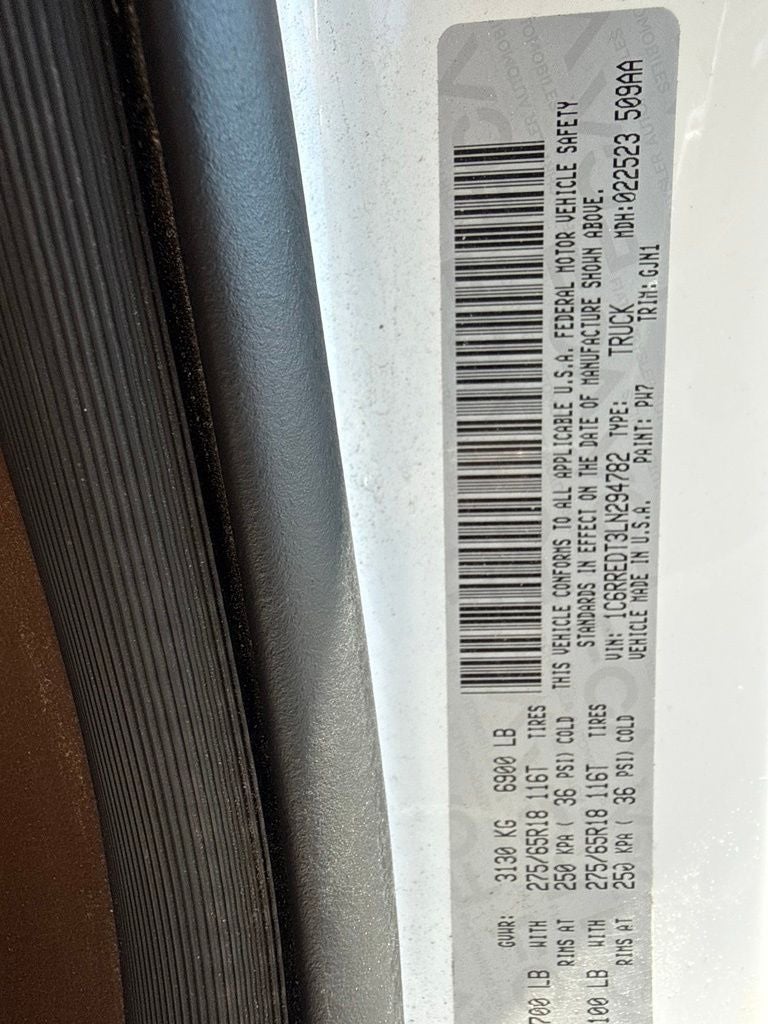 2020 RAM 1500 Laramie