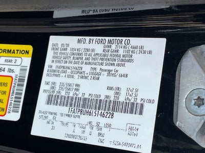 2020 Ford Mustang EcoBoost