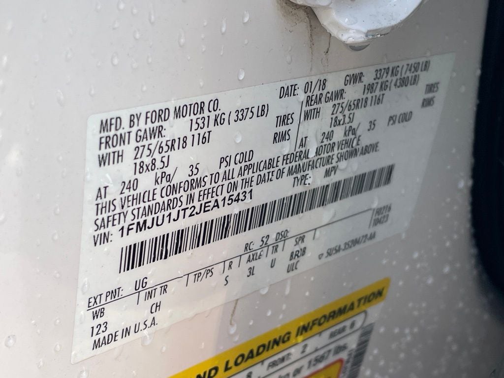 2018 Ford Expedition XLT