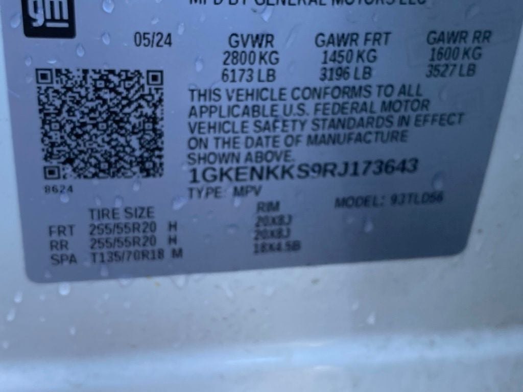 2024 GMC Acadia Elevation NAV / LUXURY PACKAGE / HEATED SEATS