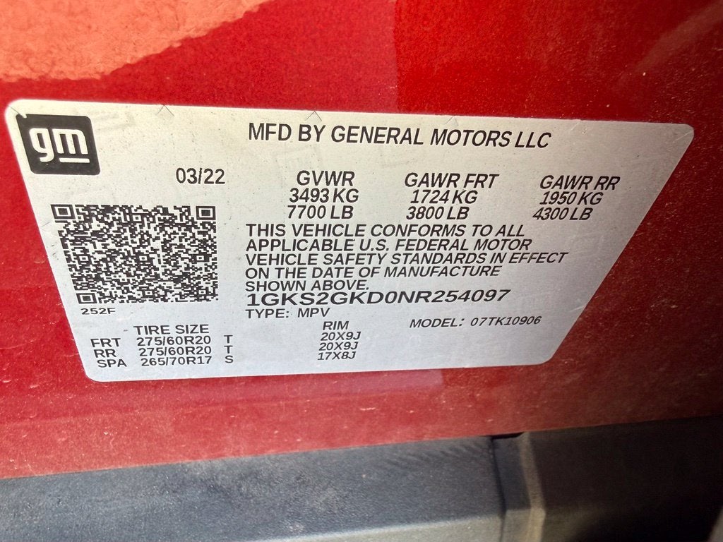 2022 GMC Yukon XL SLT LUX PACAGE / BOSE AUDIO / 4X4
