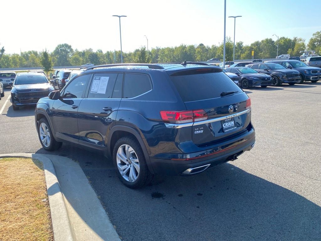 2021 Volkswagen Atlas 3.6L V6 SE w/Technology SUNROOF / HEATED SEATS / POWER LIFT GATE