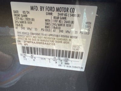 2024 Ford Edge SEL HEATED SEATS / AWD / POWER SEATS