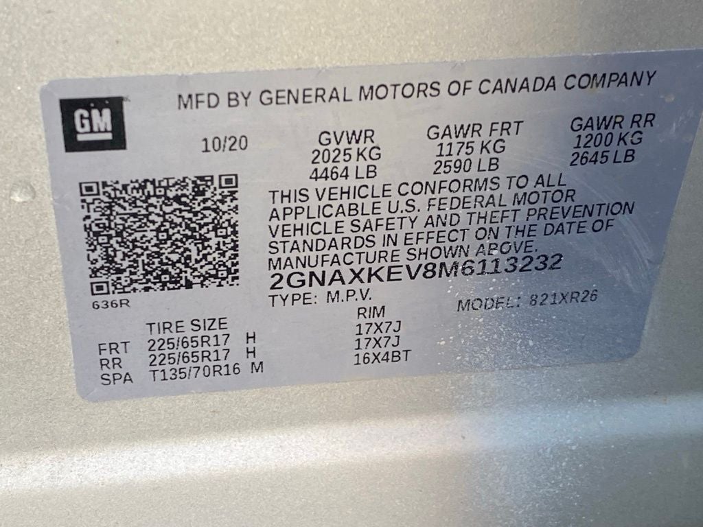 2021 Chevrolet Equinox LT