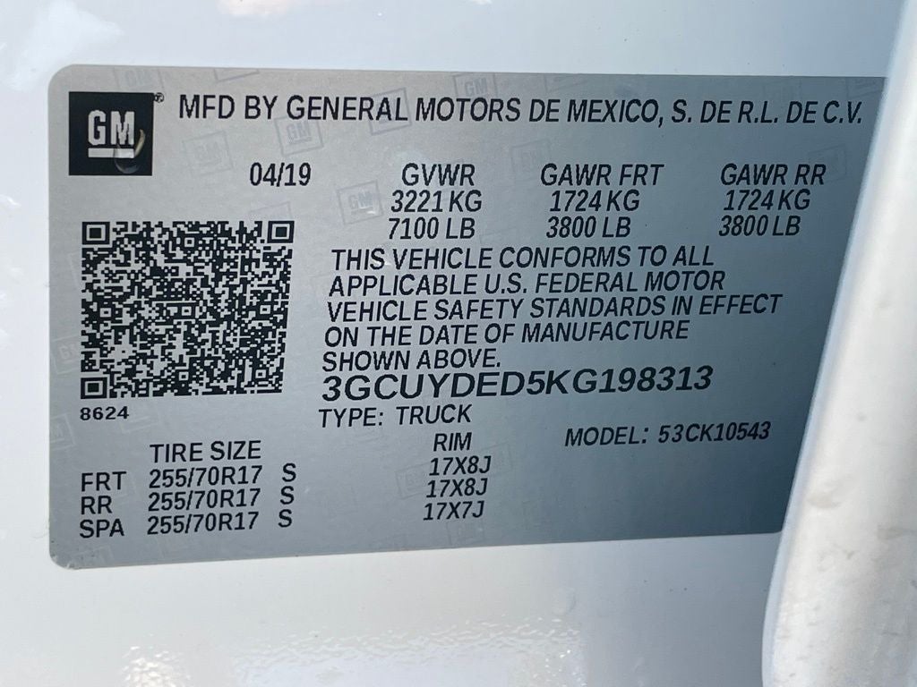 2019 Chevrolet Silverado 1500 LT