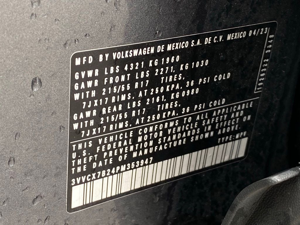 2023 Volkswagen Taos 1.5T S