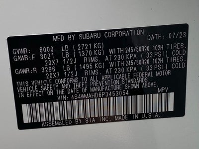 2023 Subaru Ascent Onyx Edition MOONROOF / AWD / ONE OWNER