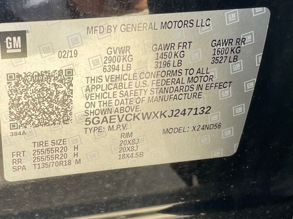 2019 Buick Enclave Avenir