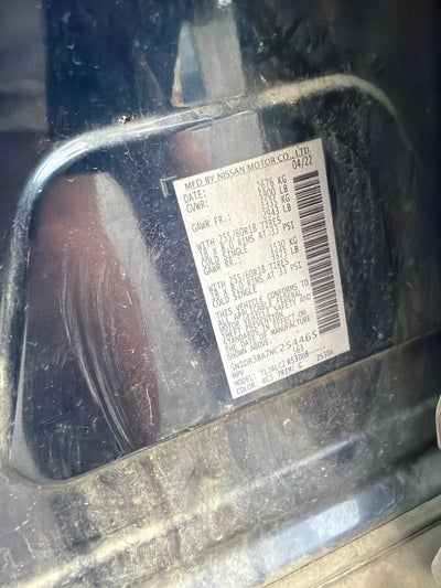 2022 Nissan Pathfinder SV HEATED SEATS