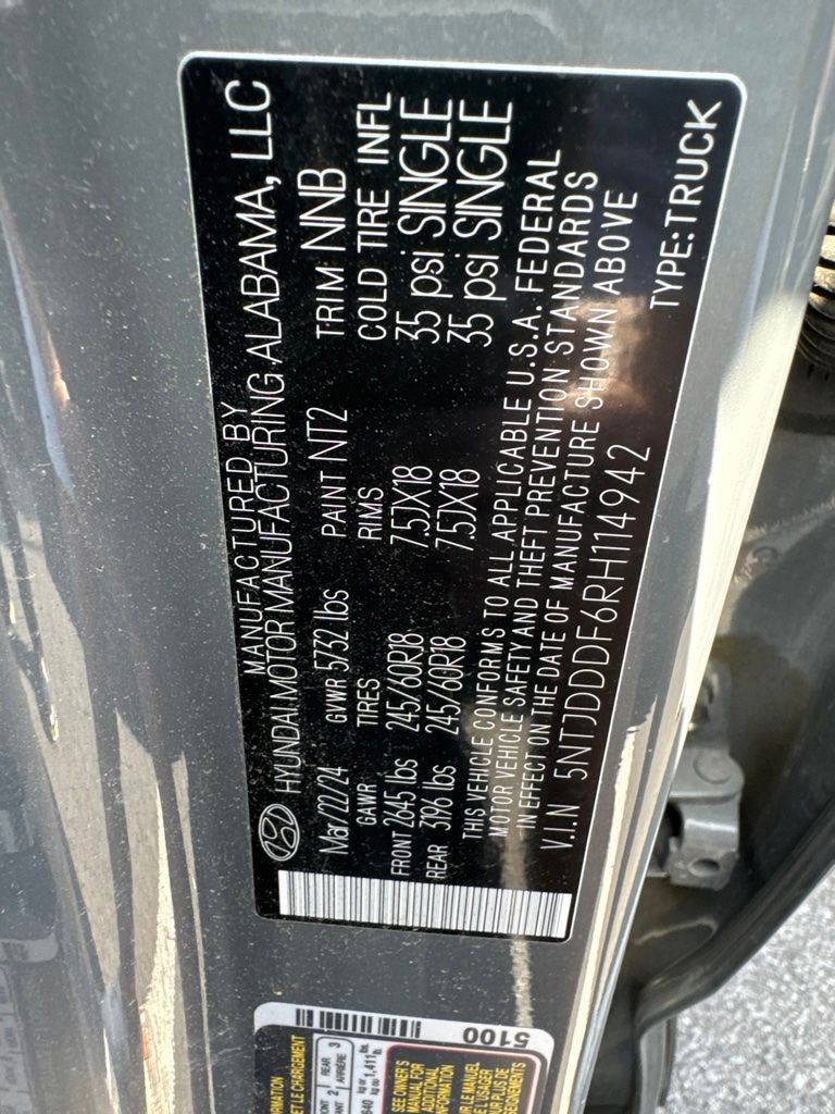 2024 Hyundai Santa Cruz XRT